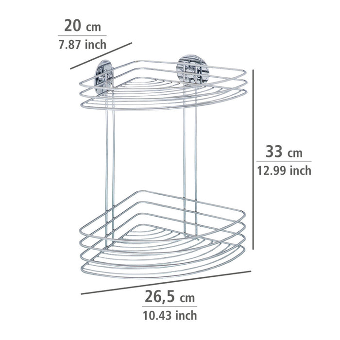 Turbo-Loc® Eckregal 2 Ablagen