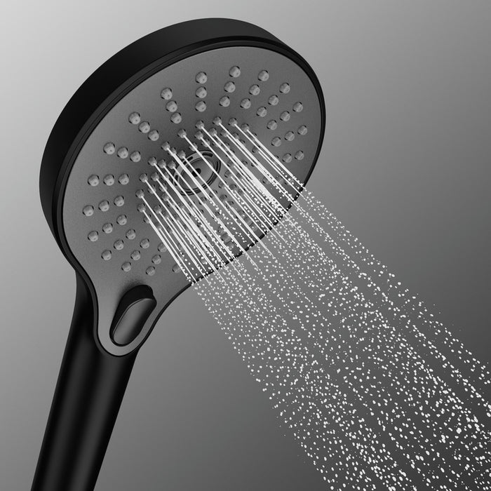 Duschkopf Ultimate Shower Schwarz/Grau