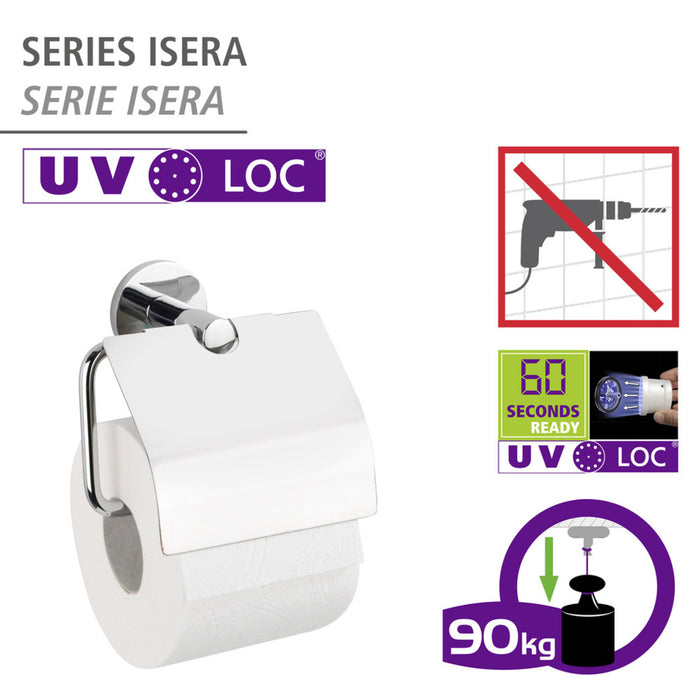 UV-Loc® Toilettenpapierhalter mit Deckel Isera