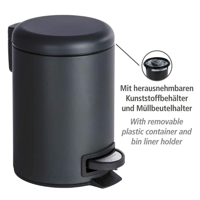 Kosmetik Treteimer Mod. Leman Schwarz 3L