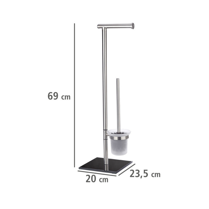 Stand WC-Garnitur Mod. Lima Edelstahl