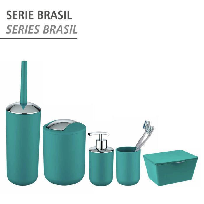 Schwingdeckeleimer Mod. Brasil Petrol L