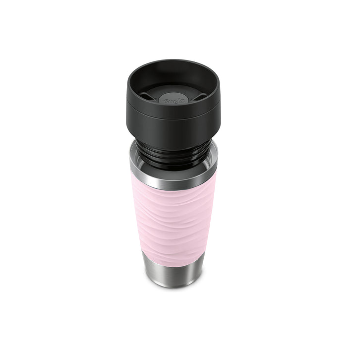 Isolierbecher Travel Mug Wave 0,36l pastellrosa