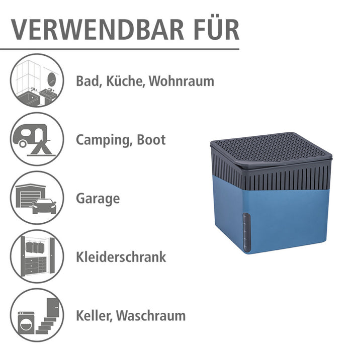 Raumentfeuchter Mod. Cube Blau 1000 g