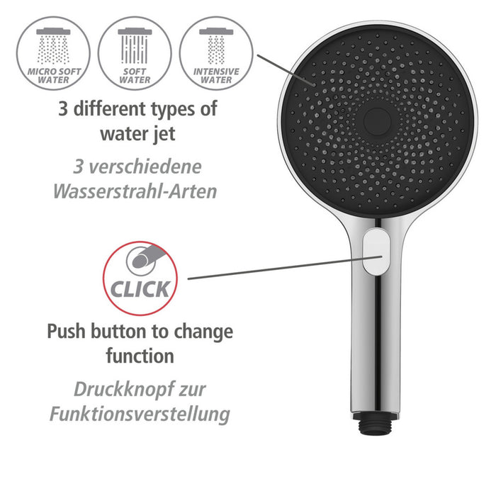 Duschsystem Softwater Chrom