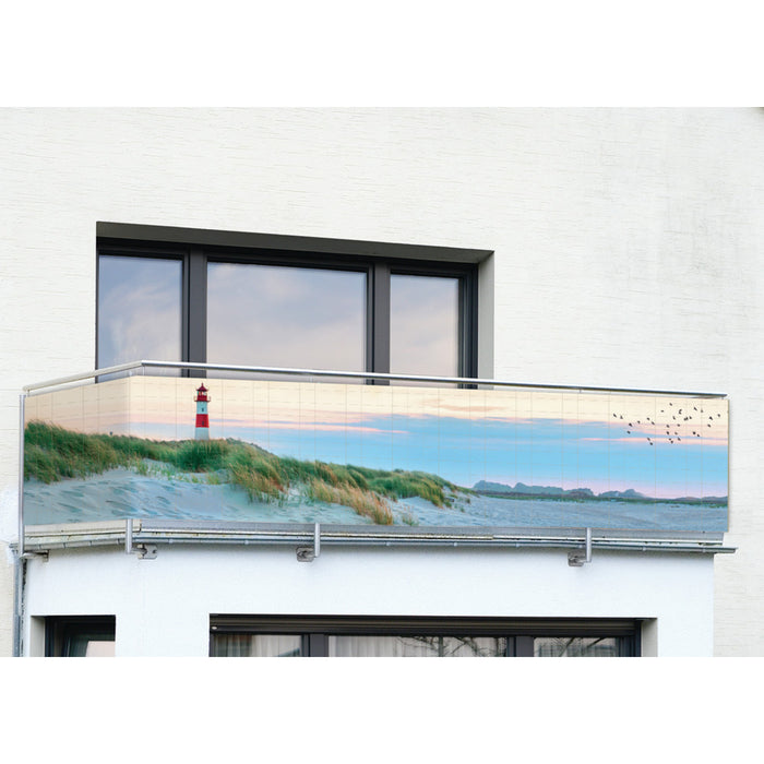 Balkon-Sichtschutz NORDSEEKÜSTE