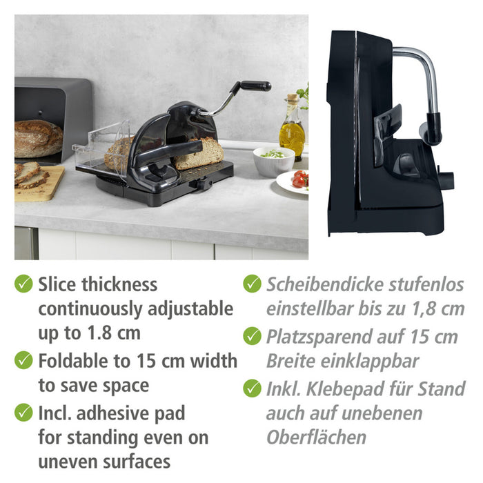 Brotschneidemaschine Schwarz