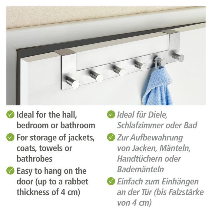 Türgarderobe Edelstahl Mod. Celano