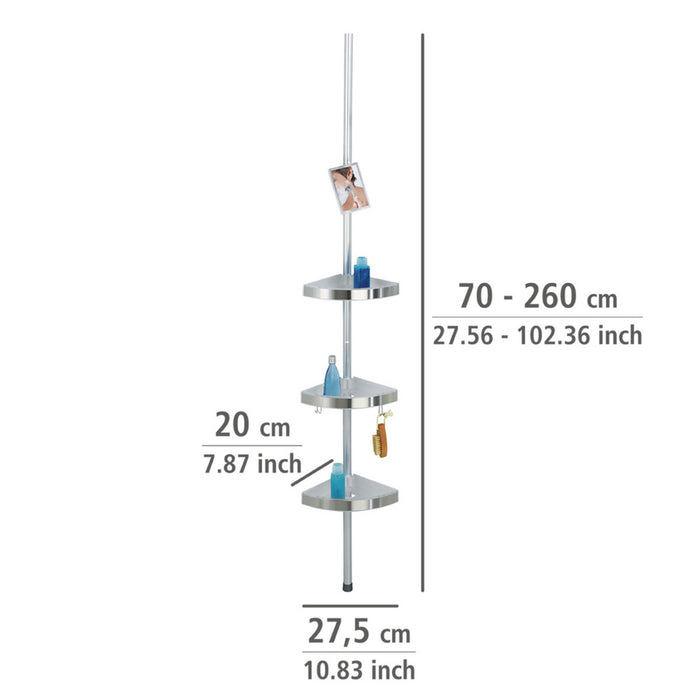 Teleskop Duschecke Premium