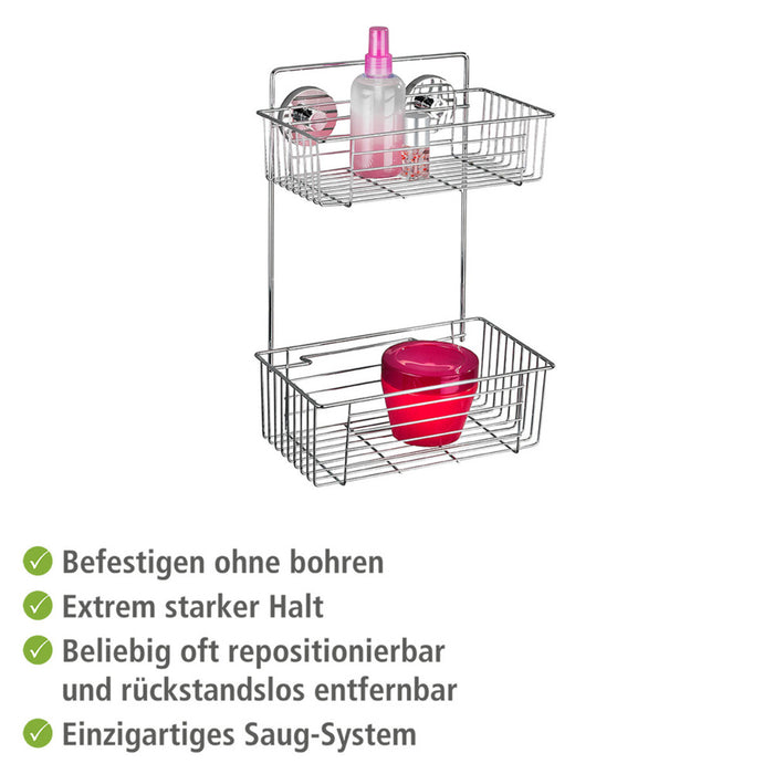 Vacuum-Loc® Wandregal 2 Etagen Bari