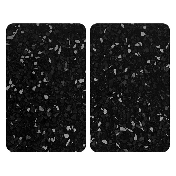 Herdabdeckplatten Universal Terrazzo 2er Set