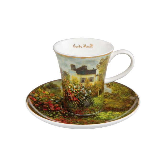 Espressotasse Claude Monet - Das Künstlerhaus