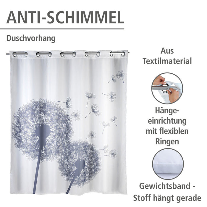 Anti-Schimmel Duschvorhang Mod. Astera Flex