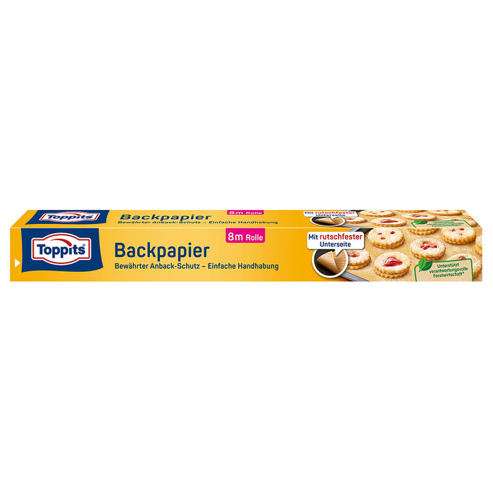 Backpapier Rutschfest 38cmx8m auf Rolle