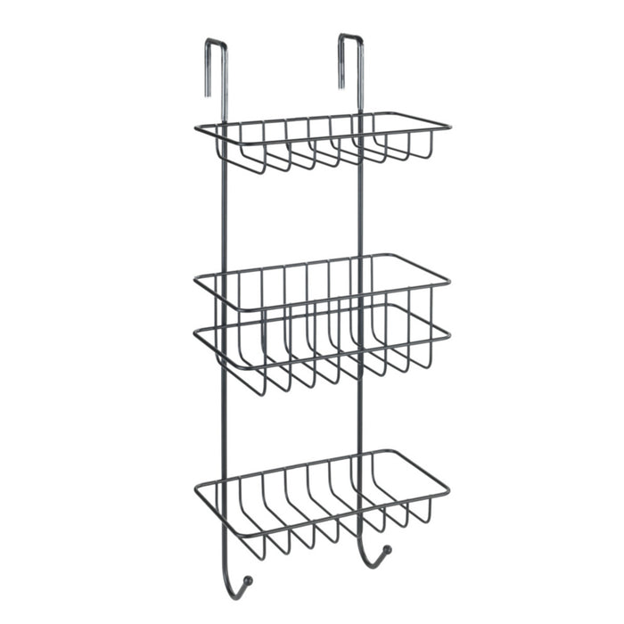 Duschregal Mod. Revigo mit 3 Ablagen, Schwarz