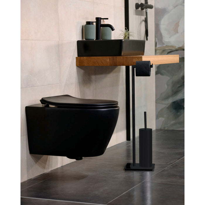 Stand WC-Garnitur Mod. Recco Schwarz