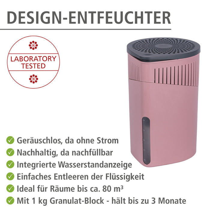 Raumentfeuchter Drop Rosa 2 x 1000 g