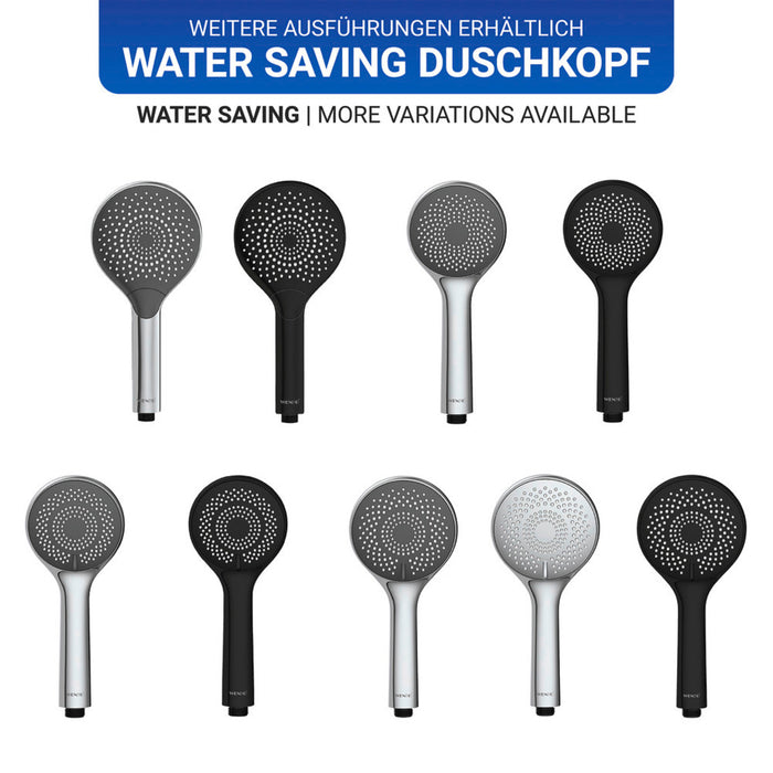 Duschkopf Watersaving Chrom Ø 11 cm