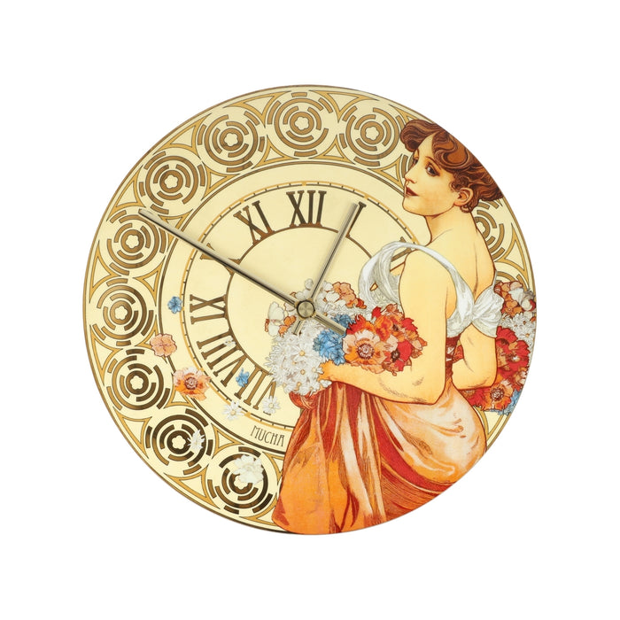 Wanduhr Alphonse Mucha  Sommer 1900