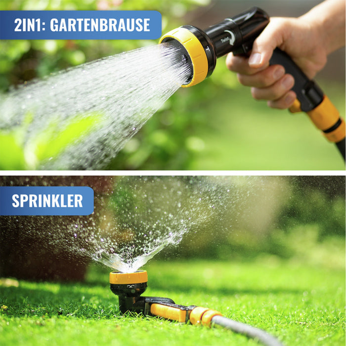 Multi-Gartenbrause und-Sprinkler