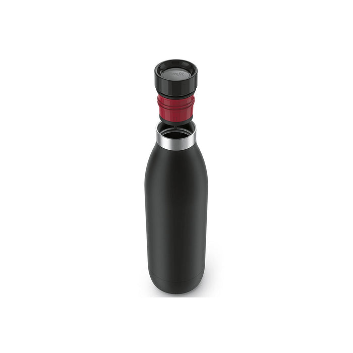 Trinkflasche Bludrop 1l basic black