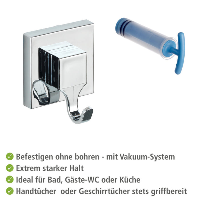 Vacuum-Loc® Wandhaken Quadro 2er Set,