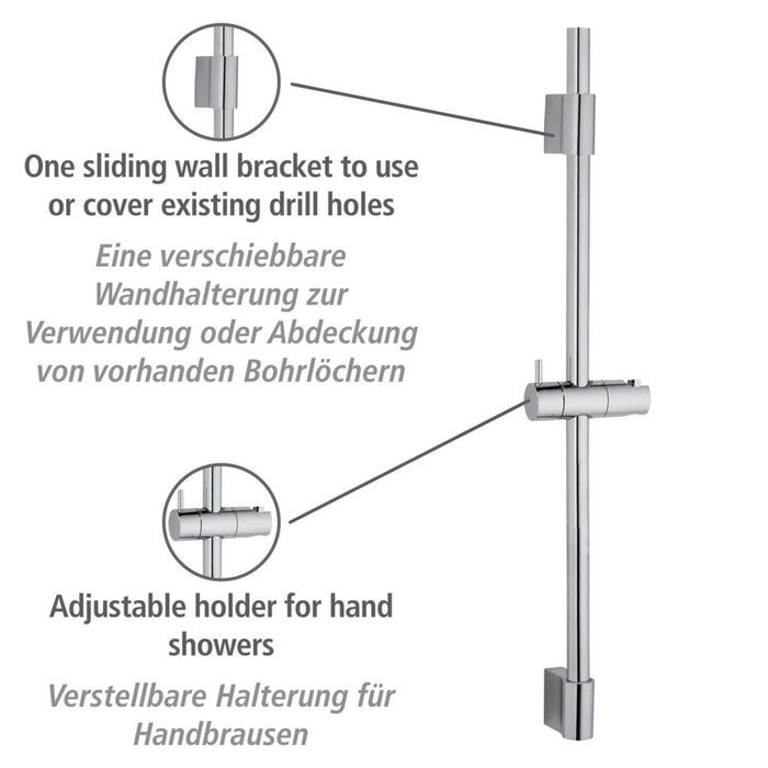 Duschstange Mod. Classic Chrom 70 cm