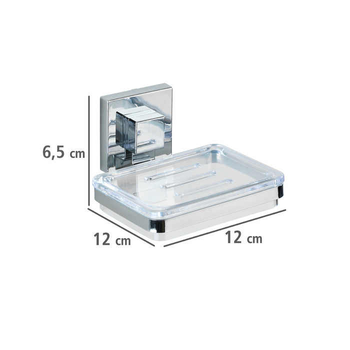 Vacuum-Loc® Seifenablage Quadro Edelstahl