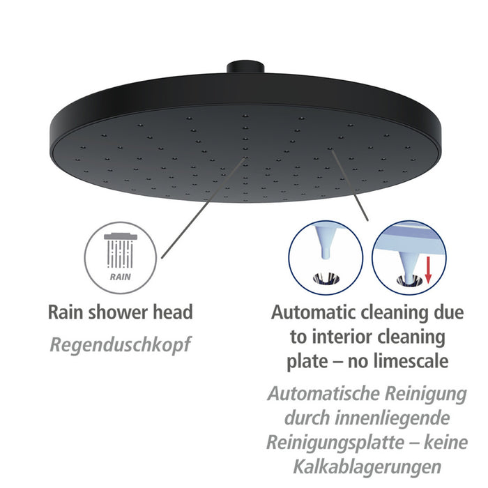 Regenduschkopf Automatic Cleaning