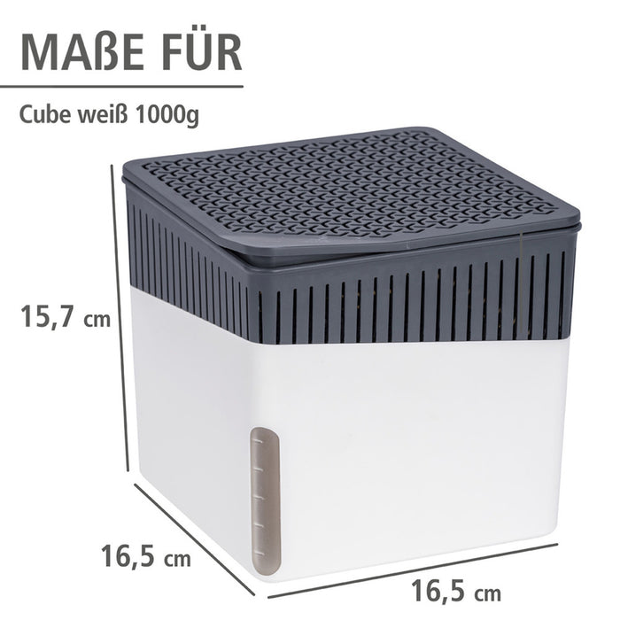 Raumentfeuchter Mod. Cube Weiß 1000 g