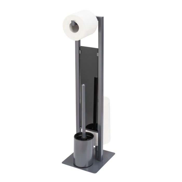 Stand WC-Garnitur Rivalta Grau Lorey - Fachgeschäft für Haushaltswaren