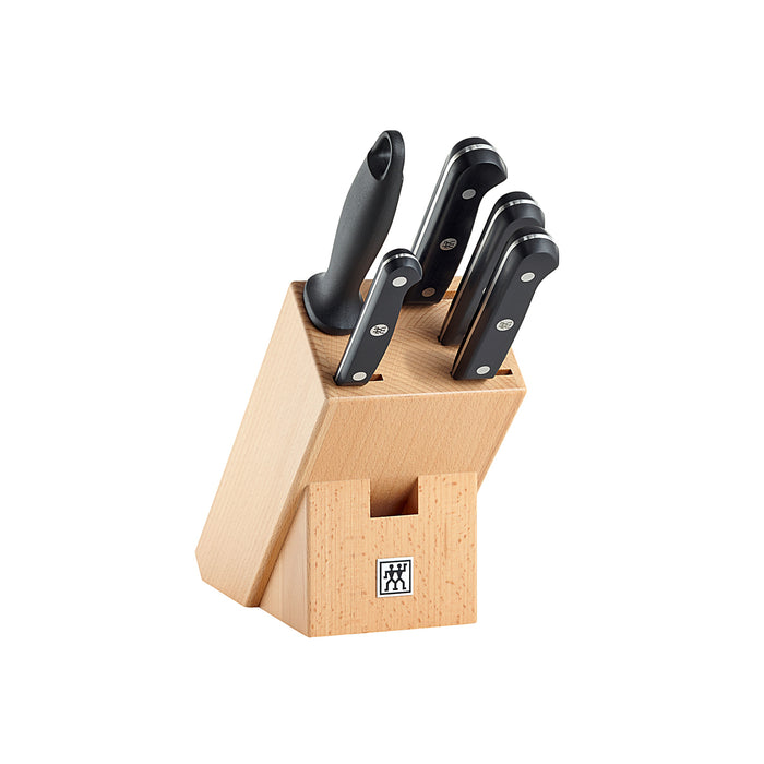 Messerblock Gourmet natur 6teilig