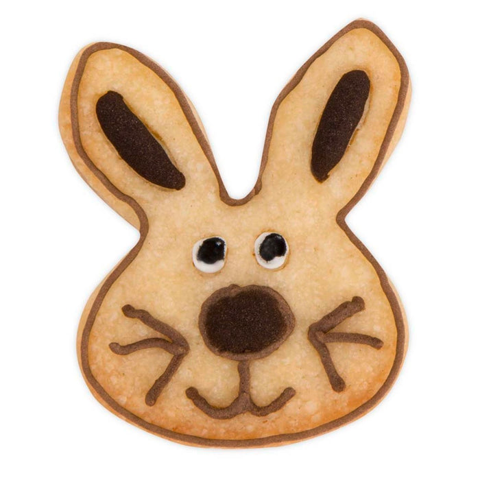 Präge-Ausstecher Hasengesicht 5,5 cm Edelstahl