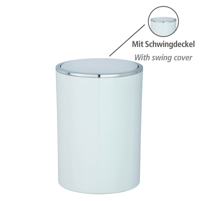 Schwingdeckeleimer Inca White