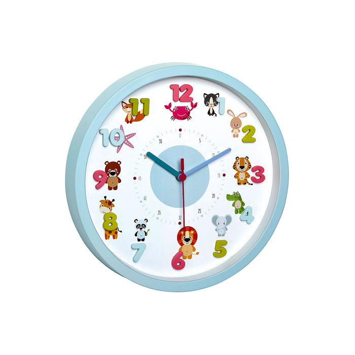 TFA Wanduhr Kinder Tiermotive Ø30,9cm