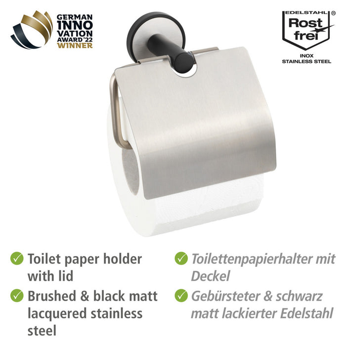 UV-Loc® Toilettenpapierhalter mit Deckel Udine