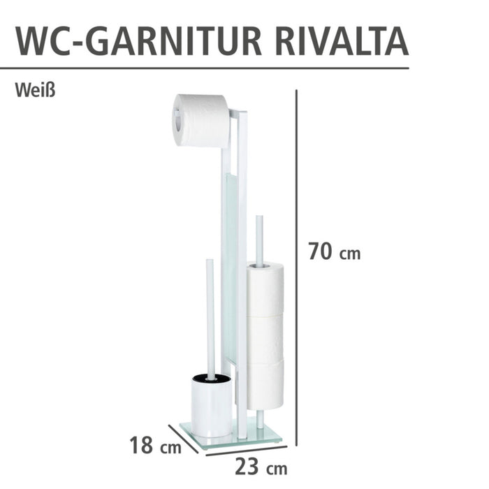 Stand WC-Garnitur Mod. Rivalta Weiß