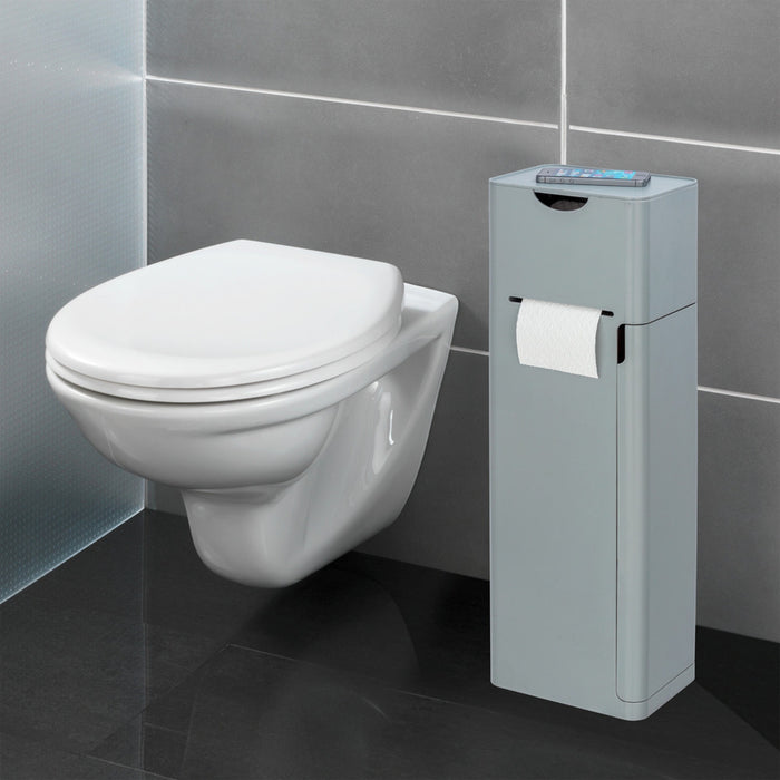6 in 1 Lorey Fachgeschäft Imon Grau für Haushaltswaren Stand - matt WC-Garnitur