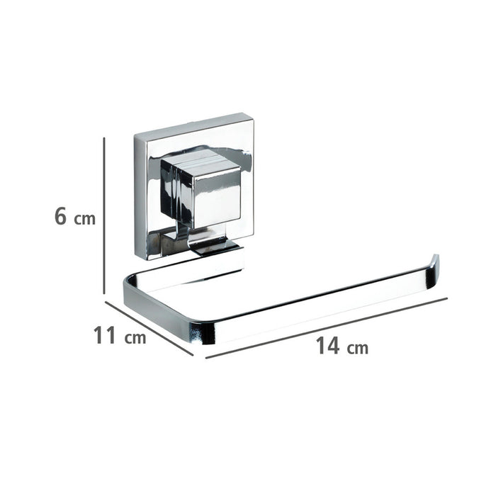 Vacuum-Loc® Toilettenpapierhalter Quadro Edelstahl