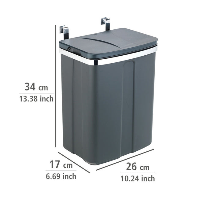 Tür-Abfalleimer, 12 Liter