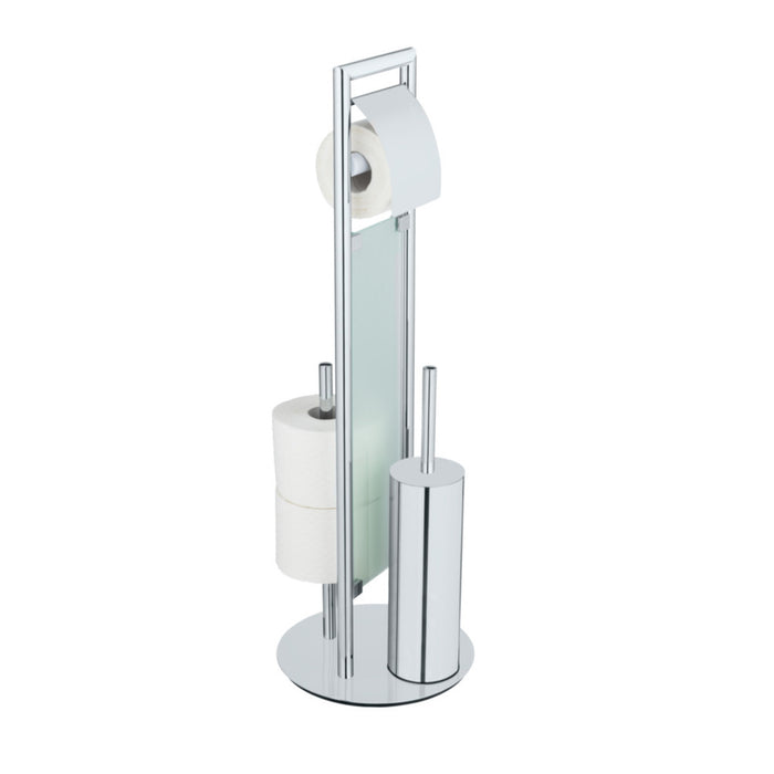 Edelstahl Sulmona WC Stand für Fachgeschäft Lorey - Haushaltswaren Garnitur