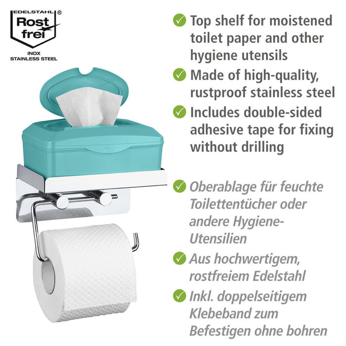 Fachgeschäft in Edelstahl für - 2 Haushaltswaren Lorey Toilettenpapierhalter 1