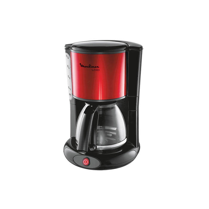 Kaffeeautomat FG 360 D 1000 Watt metallic-rot/schwarz