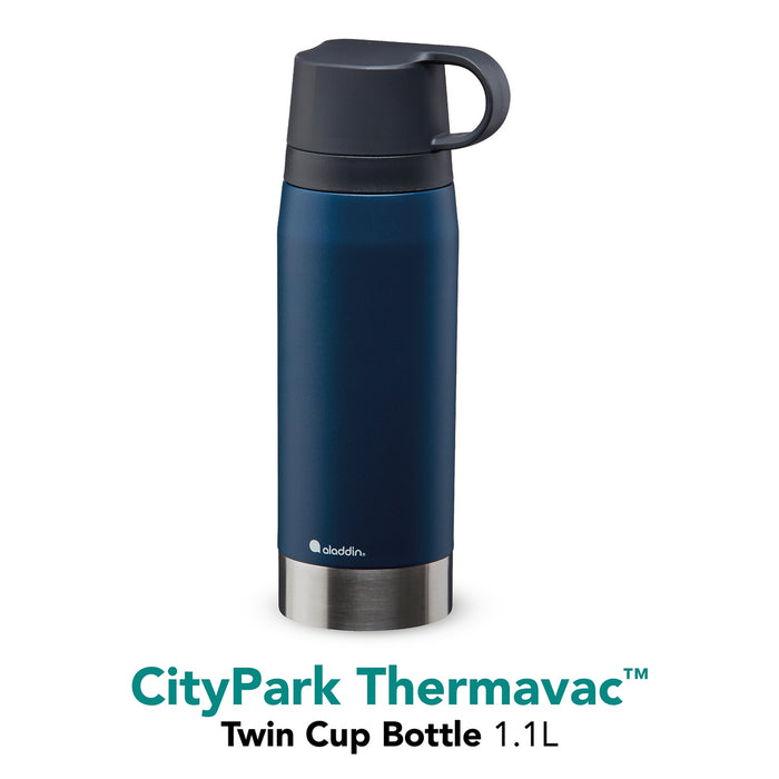 Haushaltswaren Navy-Blau Thermoflasche, für - Lorey 1,1L, Fachgeschäft CityPark